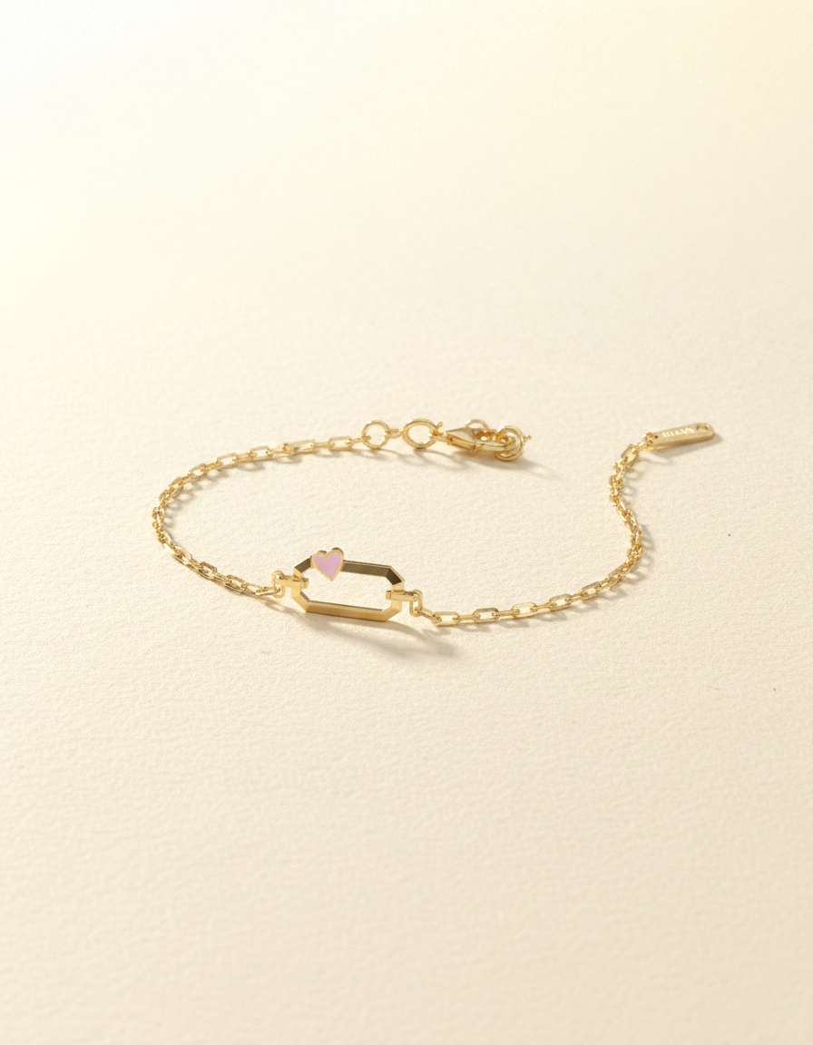 Heart Link Bracelet