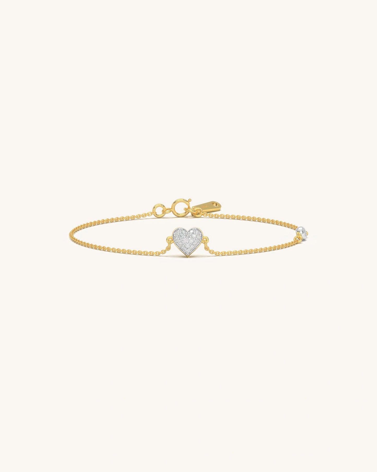 Heart Diamond Bracelet