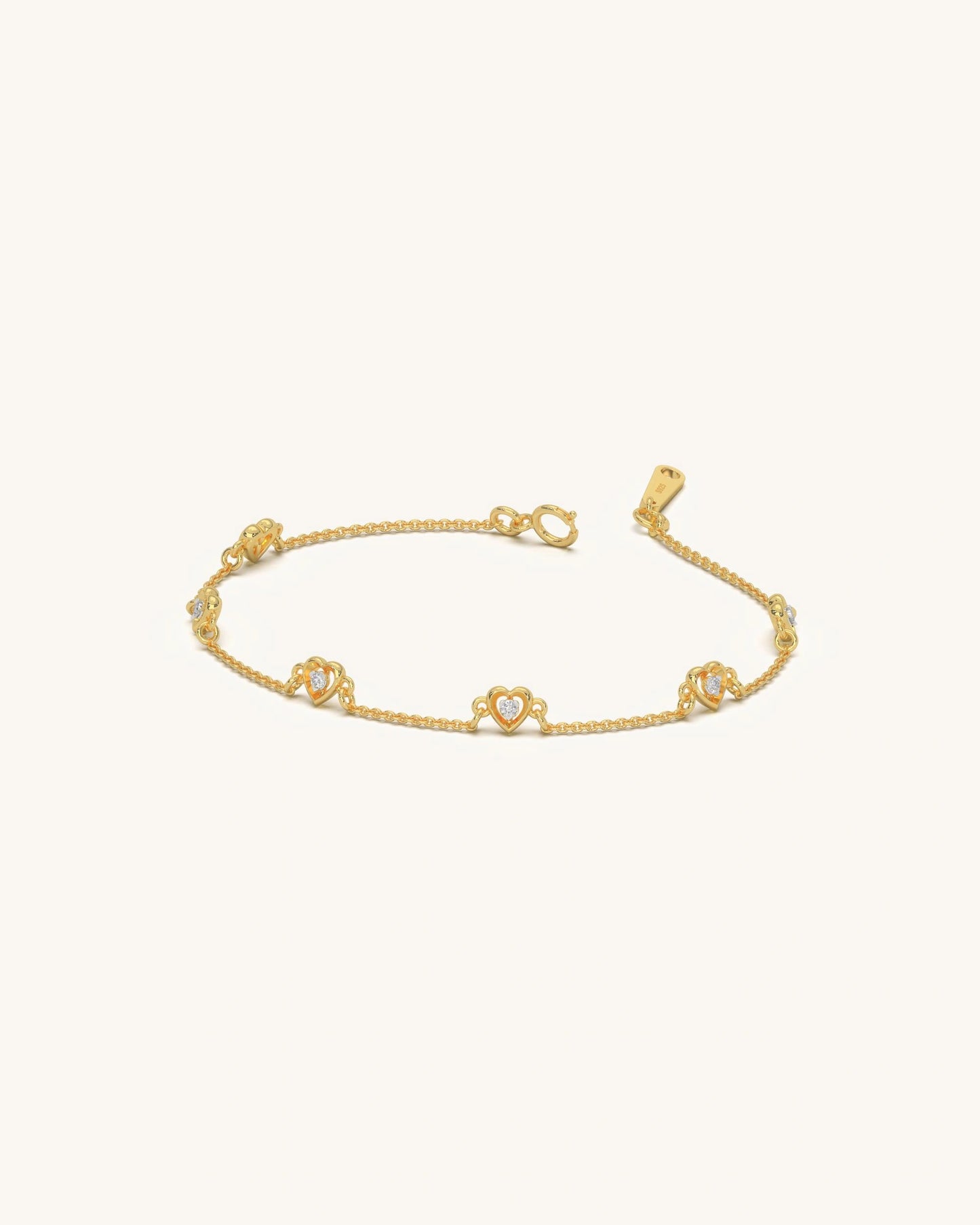 Triple Heart Bracelet