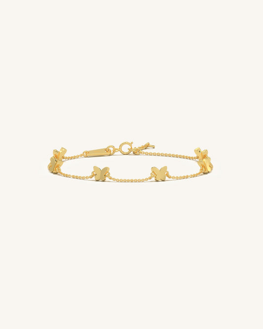 Butterfly Charm Bracelet
