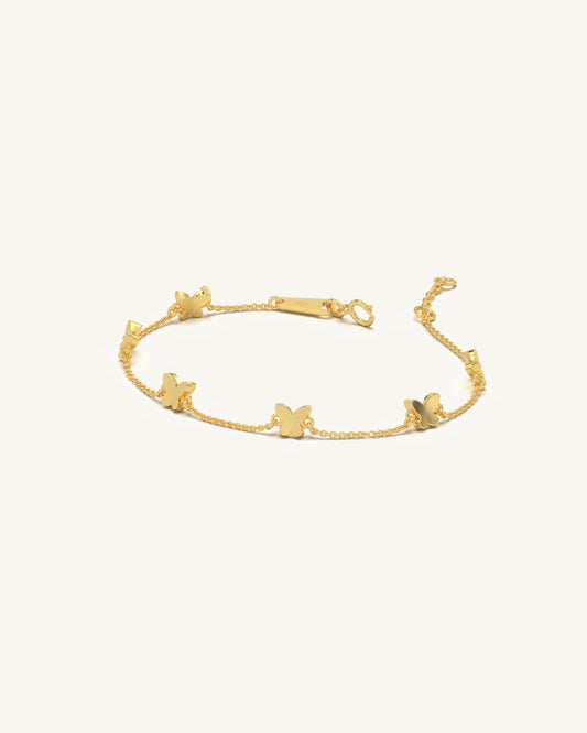 Butterfly Charm Bracelet