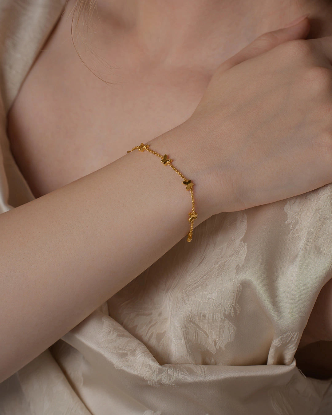 Butterfly Charm Bracelet