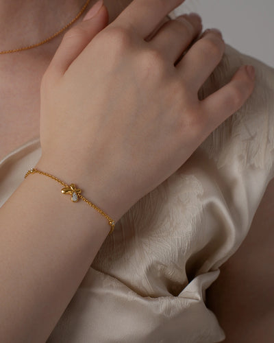 Butterfly Double Bracelet