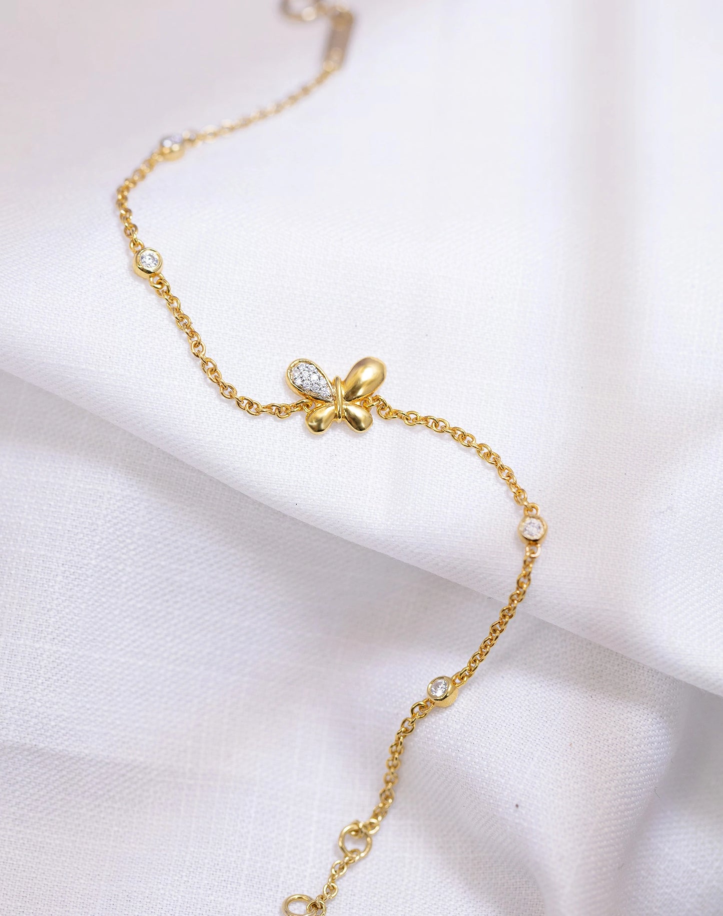 Butterfly Double Bracelet