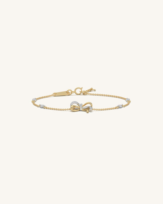 Curved Ribbon Bracelet