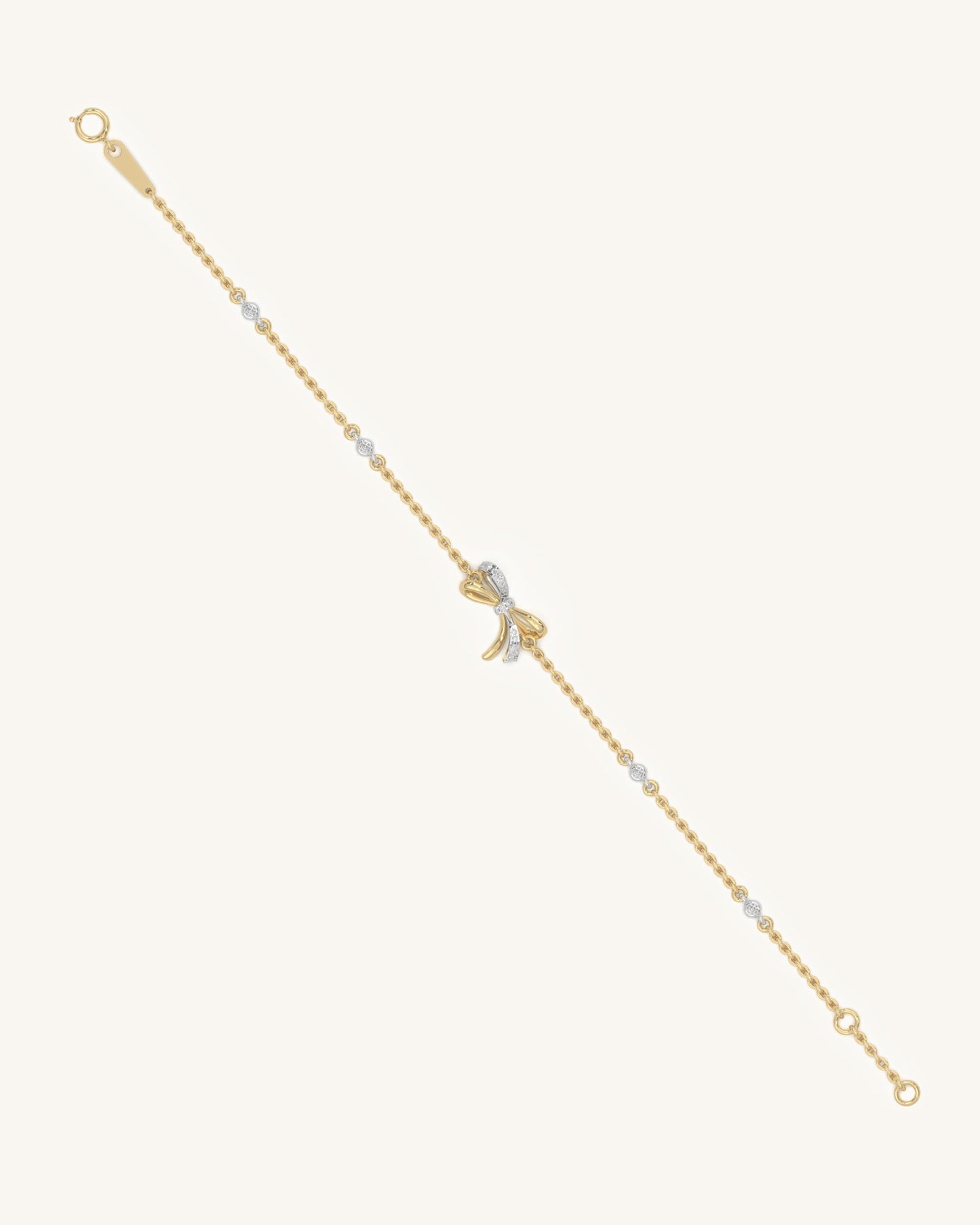 Curved Ribbon Bracelet