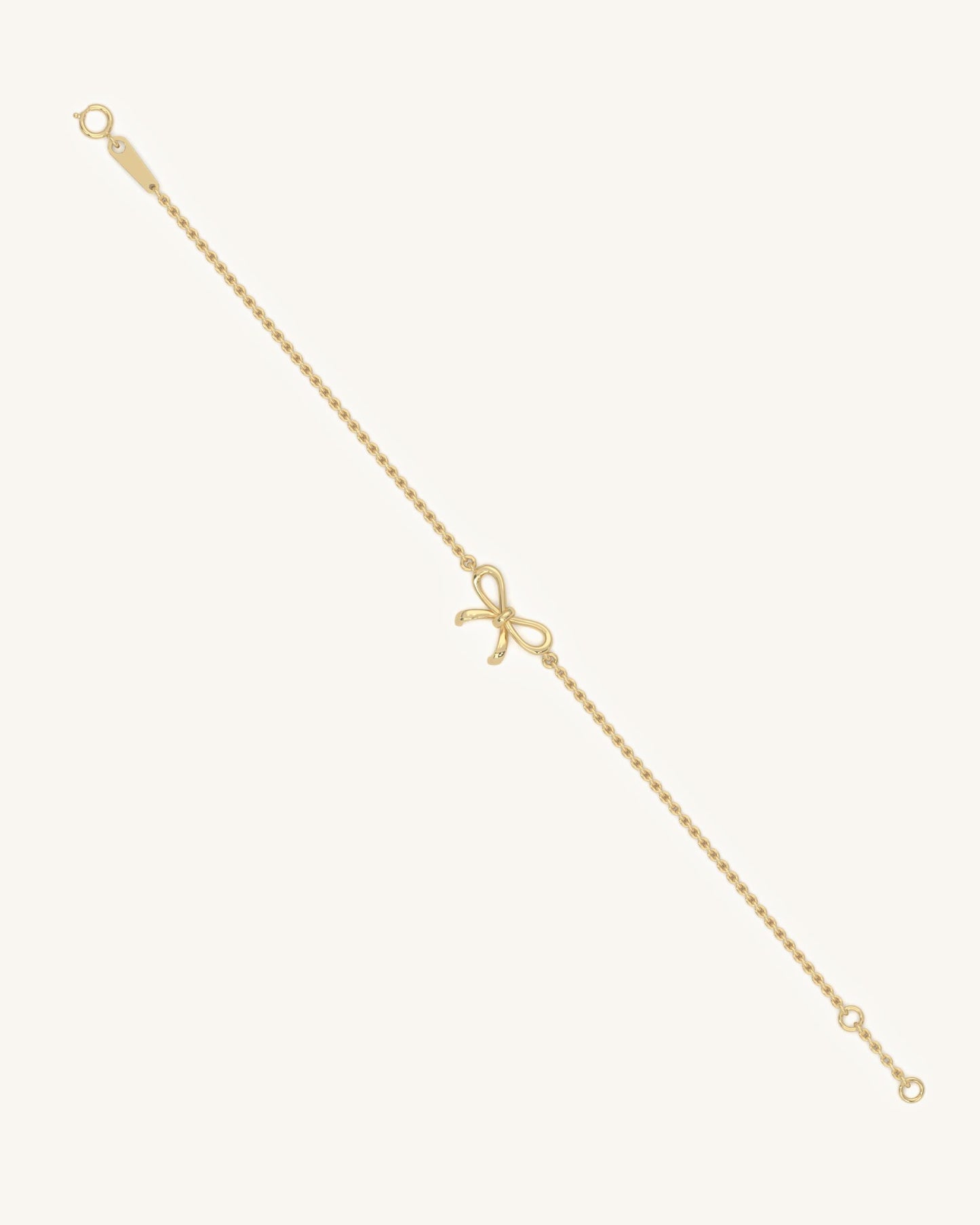 Outline Bow Bracelet