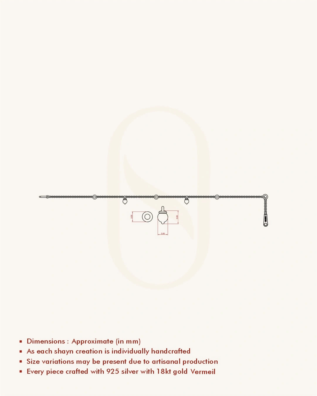 Pearl Accent Chain Bracelet