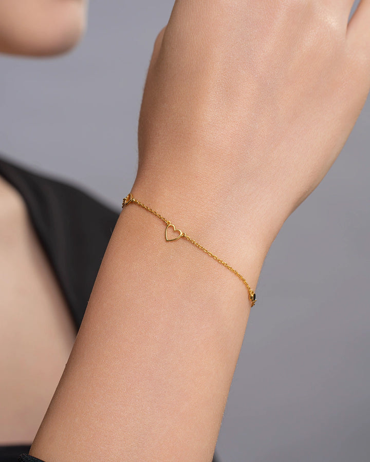 Heart Motif Bracelet