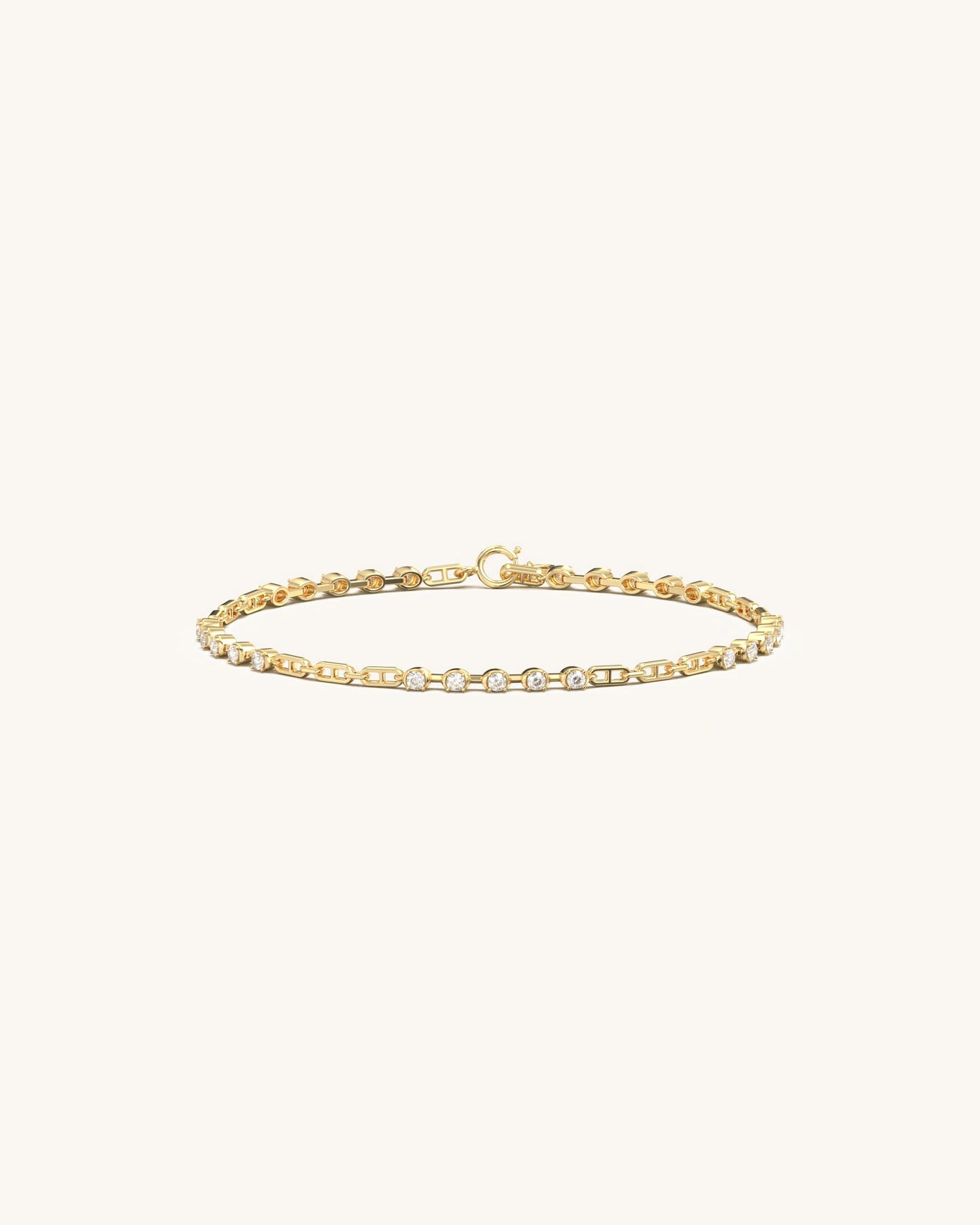 Diamond Link Bracelet