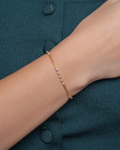 Diamond Link Bracelet