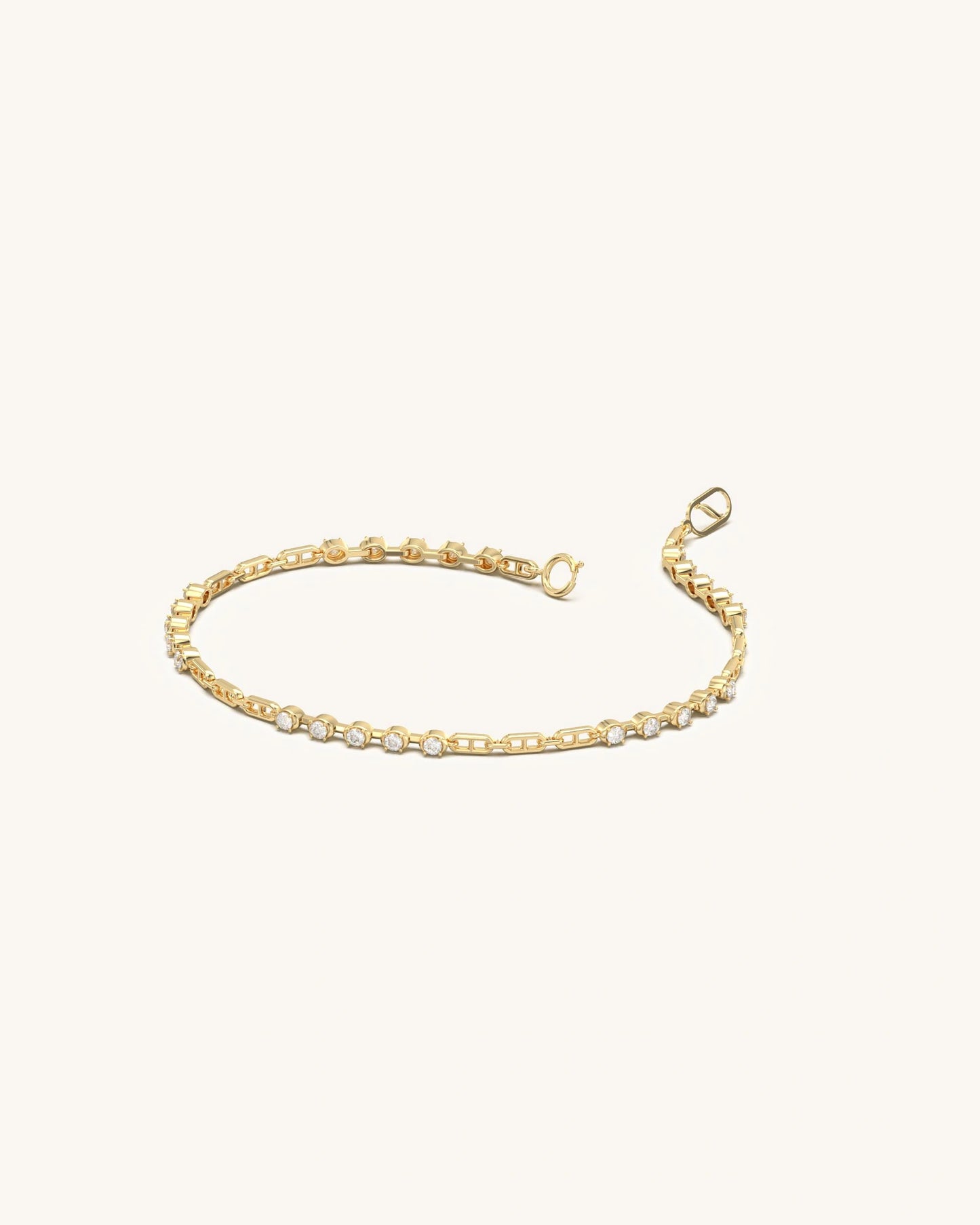 Diamond Link Bracelet
