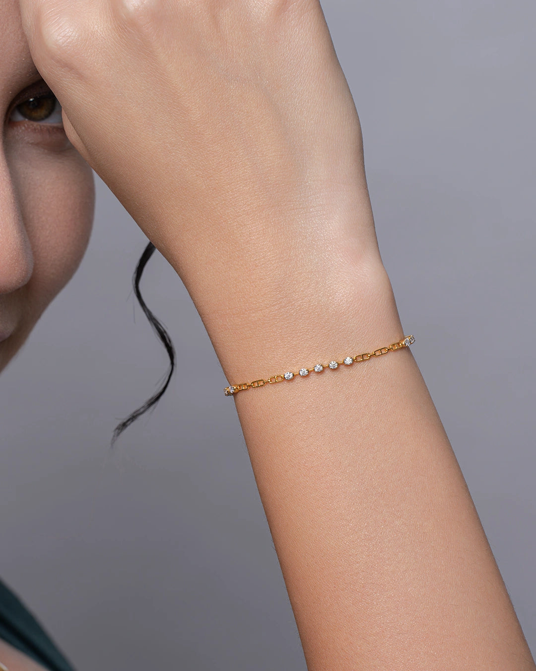 Diamond Link Bracelet