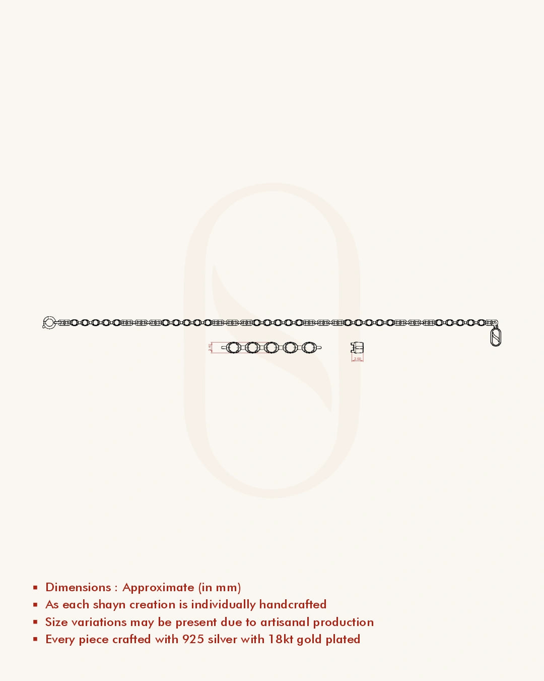 Diamond Link Bracelet