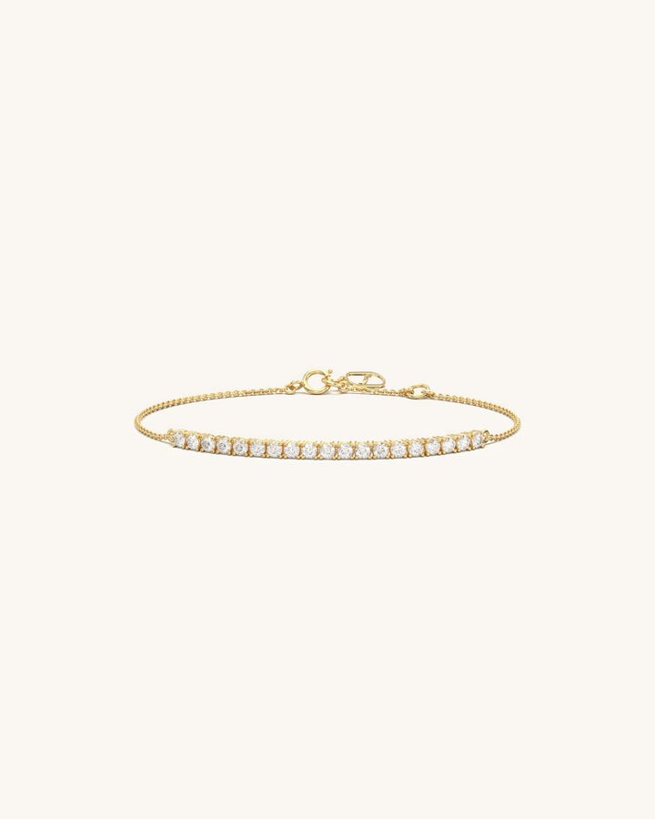 Diamond Curve Bracelet