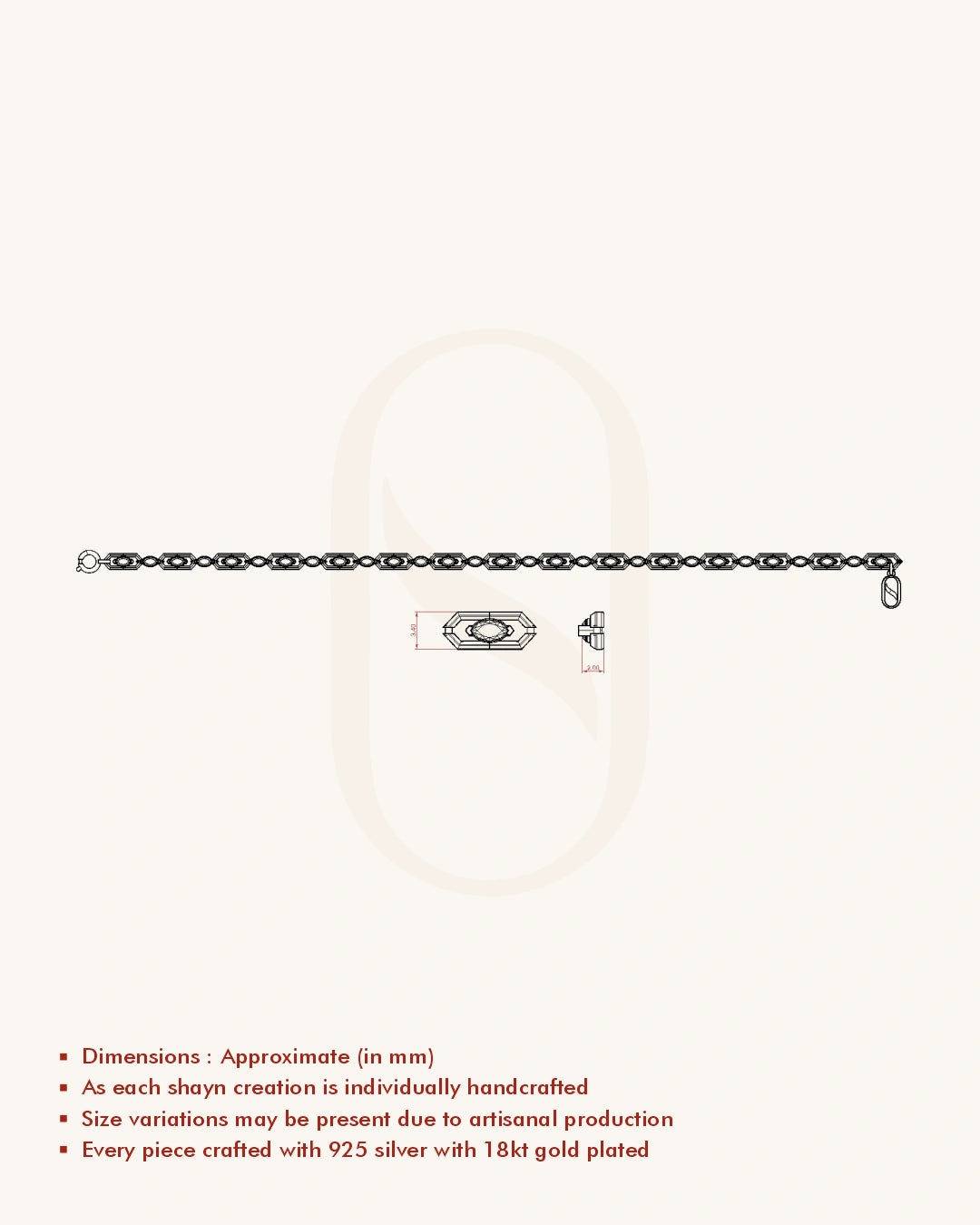 Elegant Tennis Bracelet