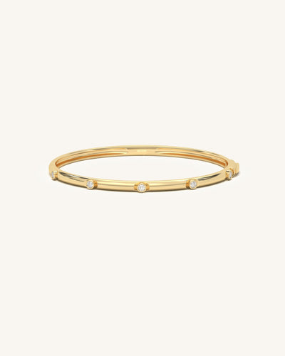 Minimal Diamond Bracelet