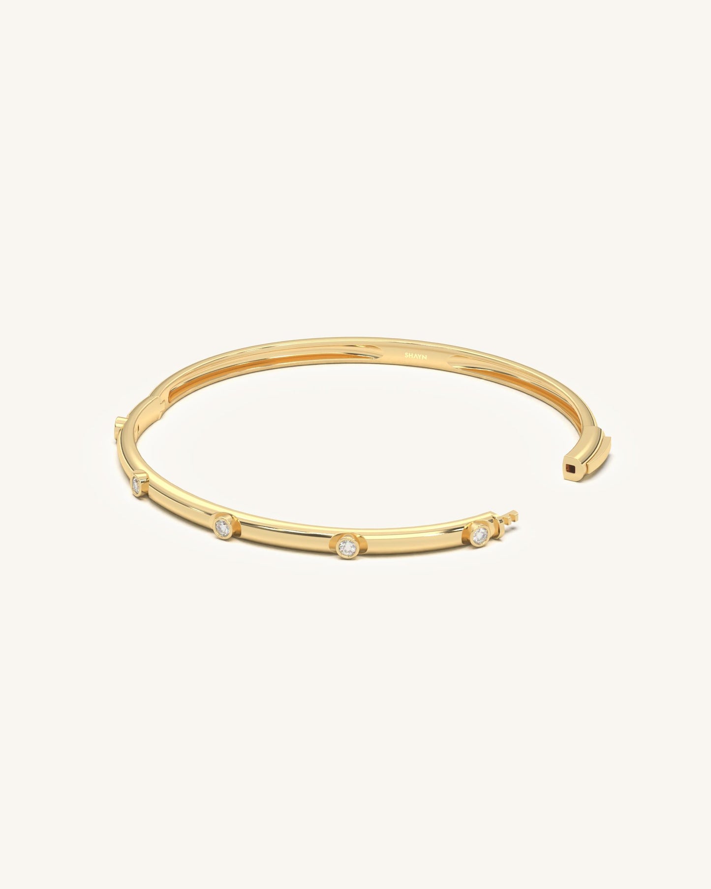 Minimal Diamond Bracelet