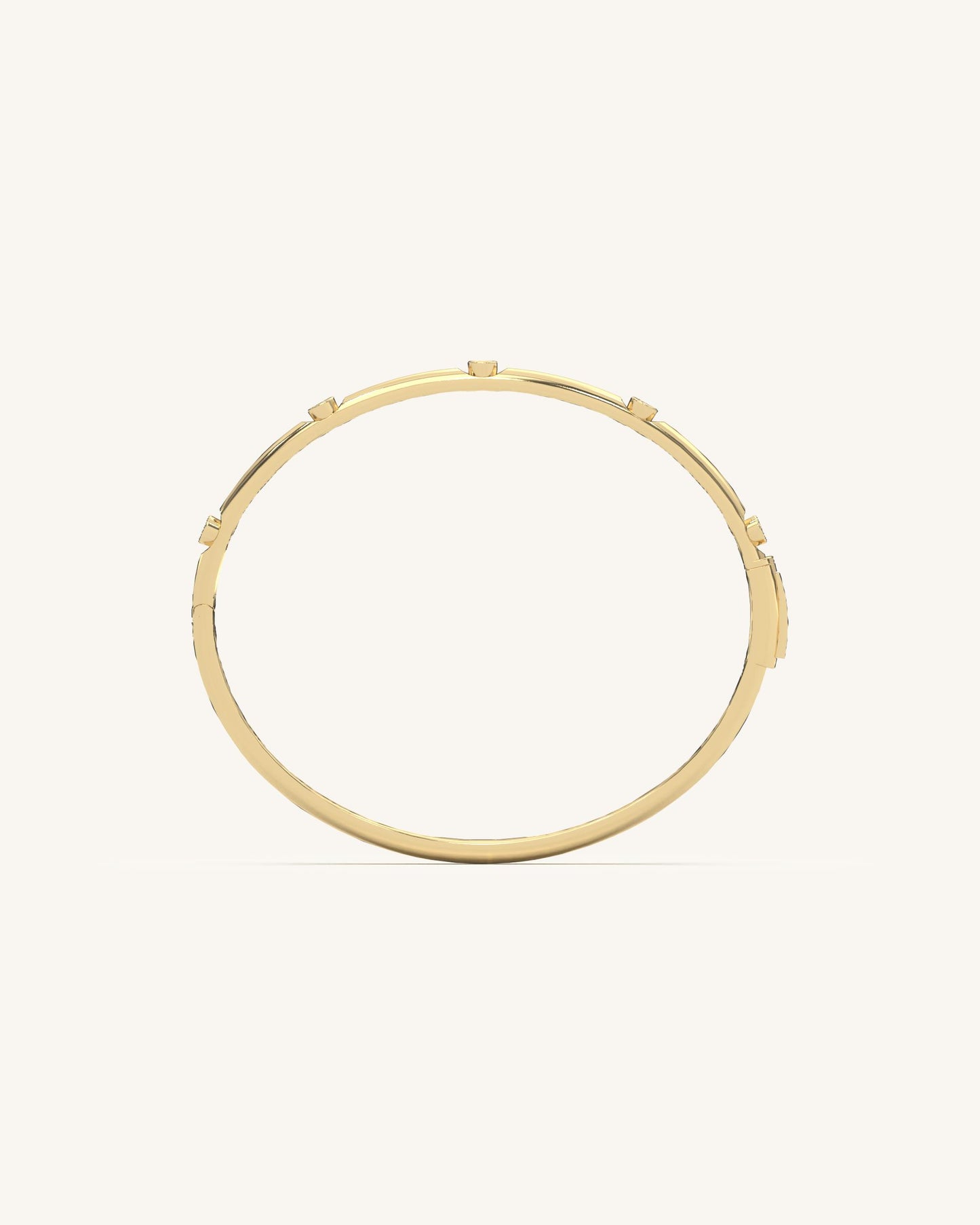 Minimal Diamond Bracelet