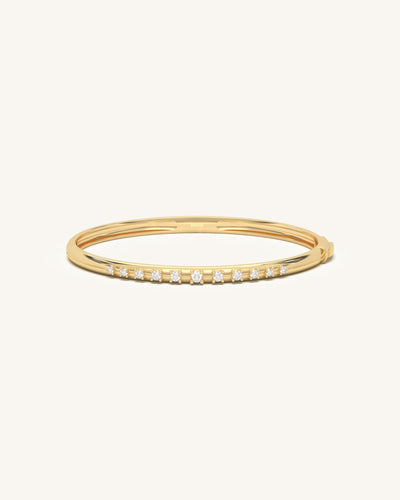 Sleek Diamond Line Bracelet