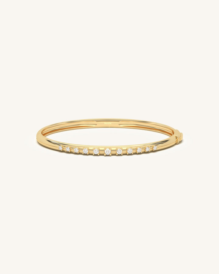 Sleek Diamond Line Bracelet