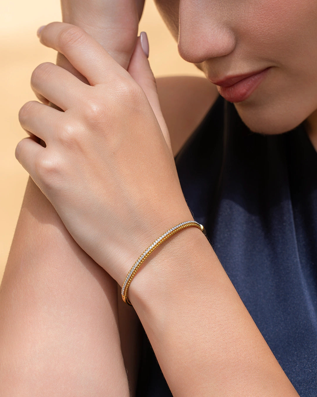 Beaded Edge Bracelet