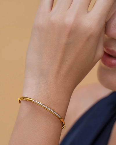 Pave Gold Bracelet