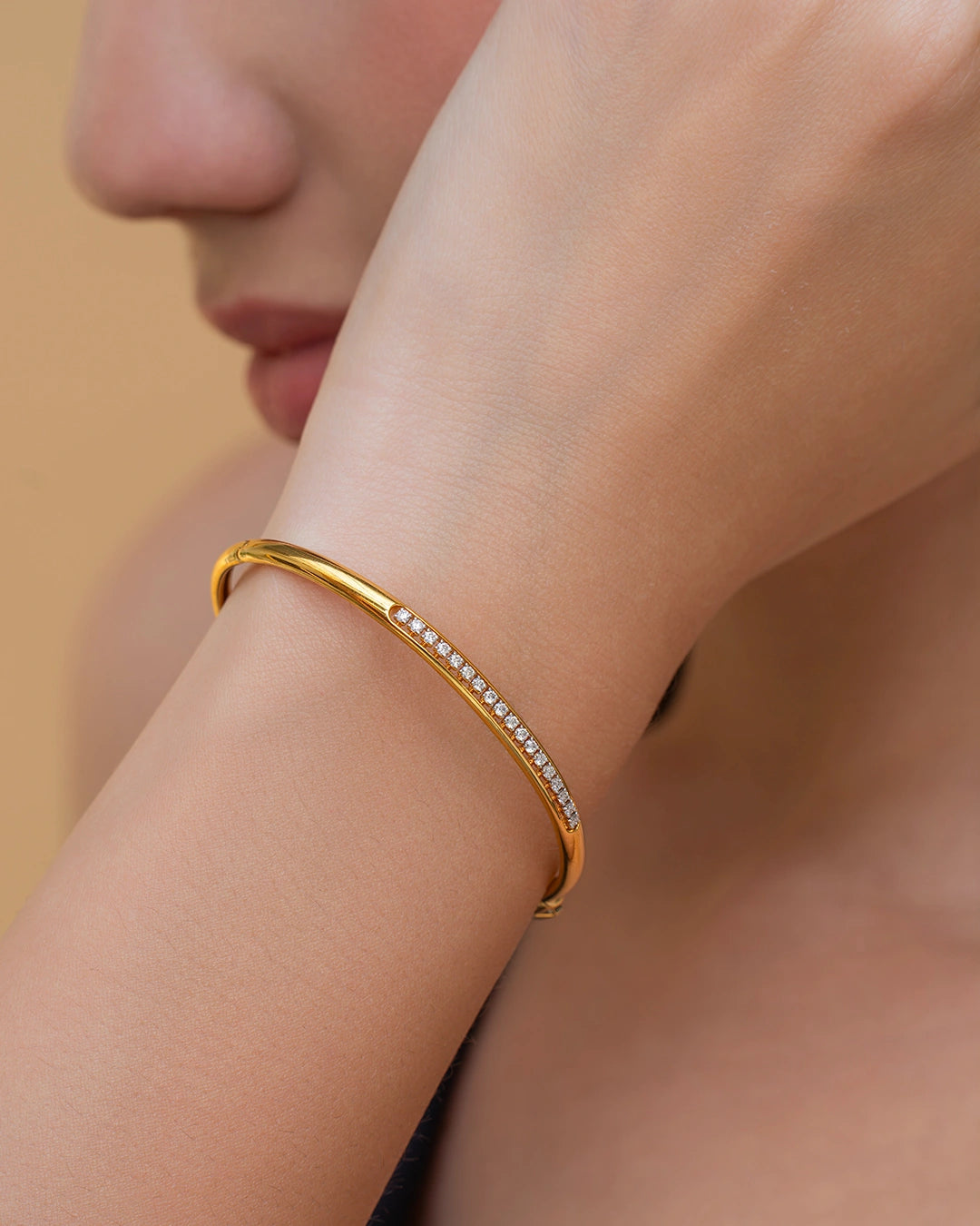 Pave Gold Bracelet