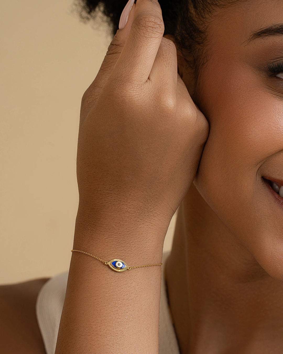 bracelet in right hand