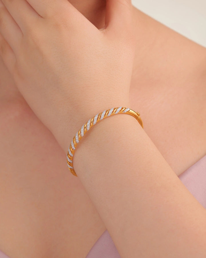 Spiral Helix Bracelet