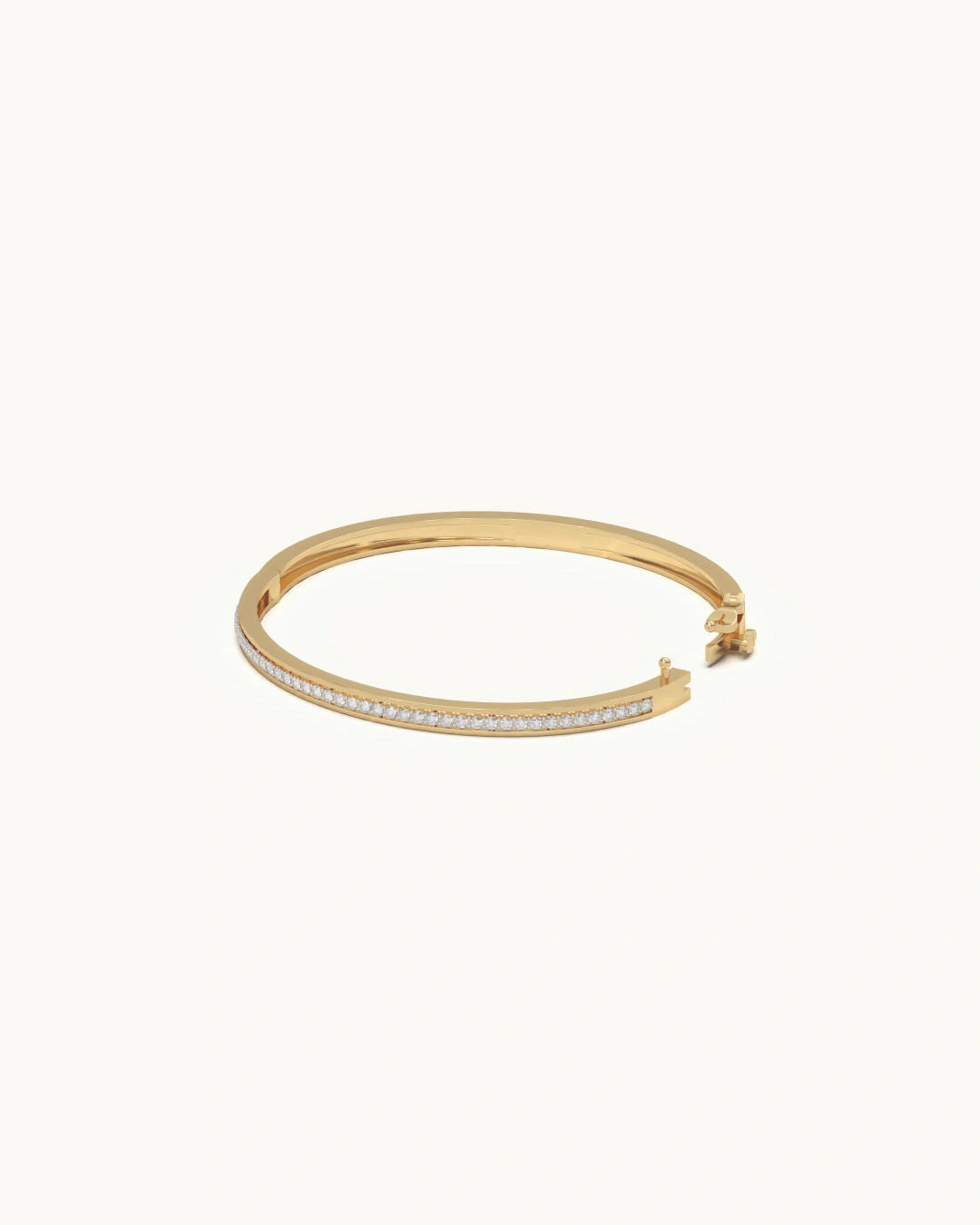 Linear Eternity Pavé Bracelet