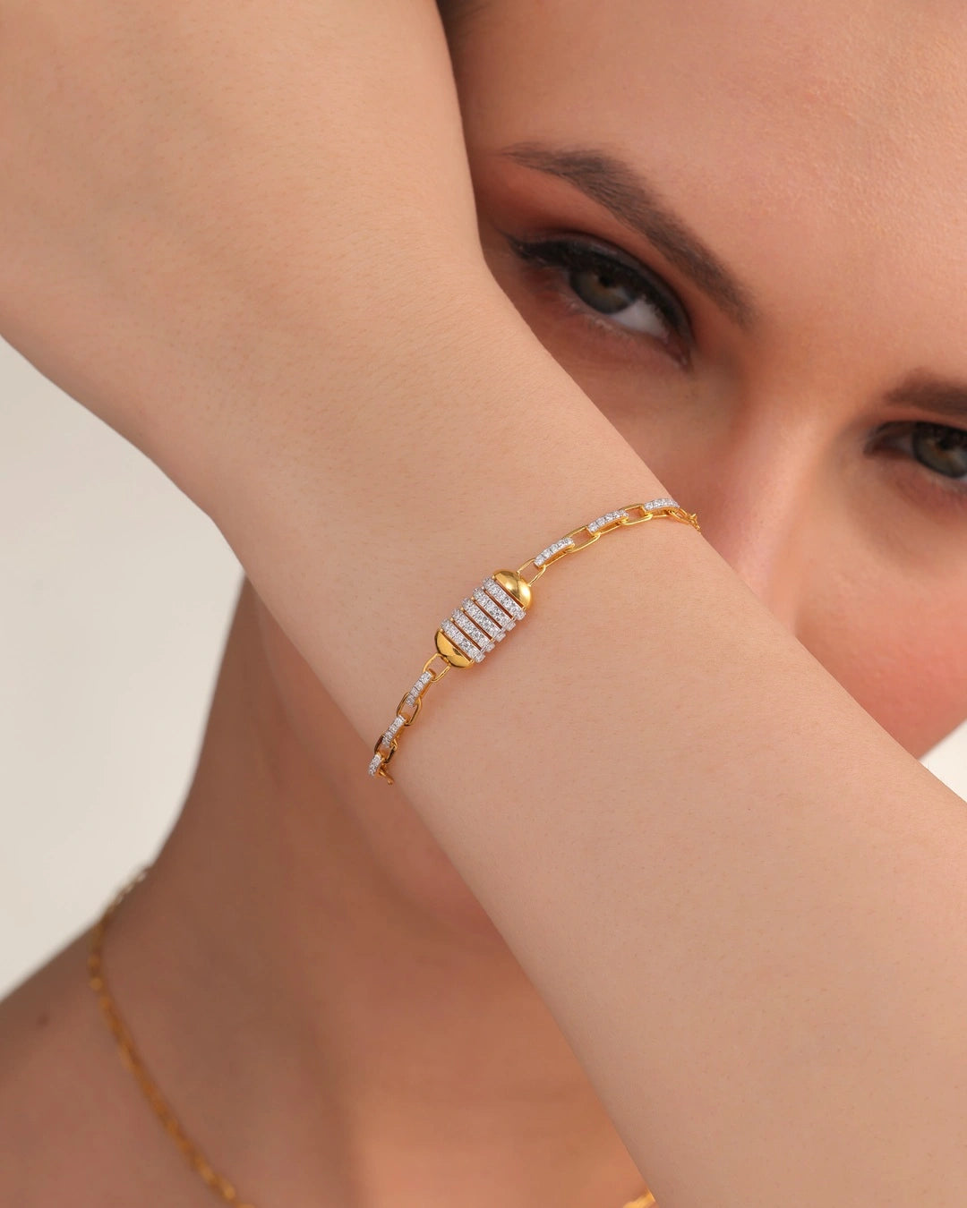 Sculpted Barrel Bracelet