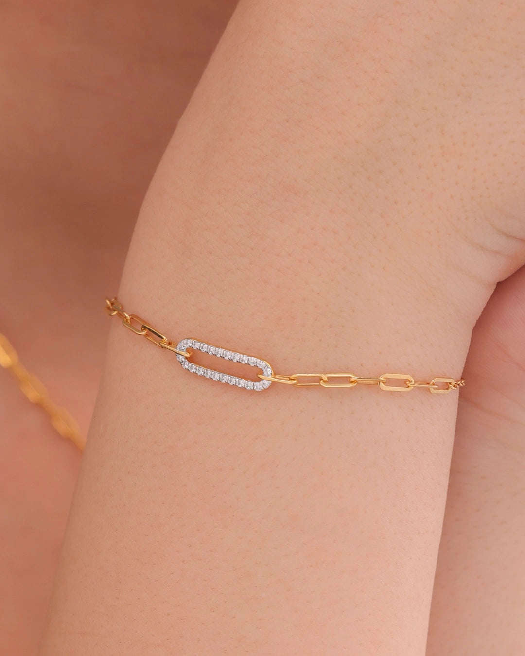 Statement Link Bracelet