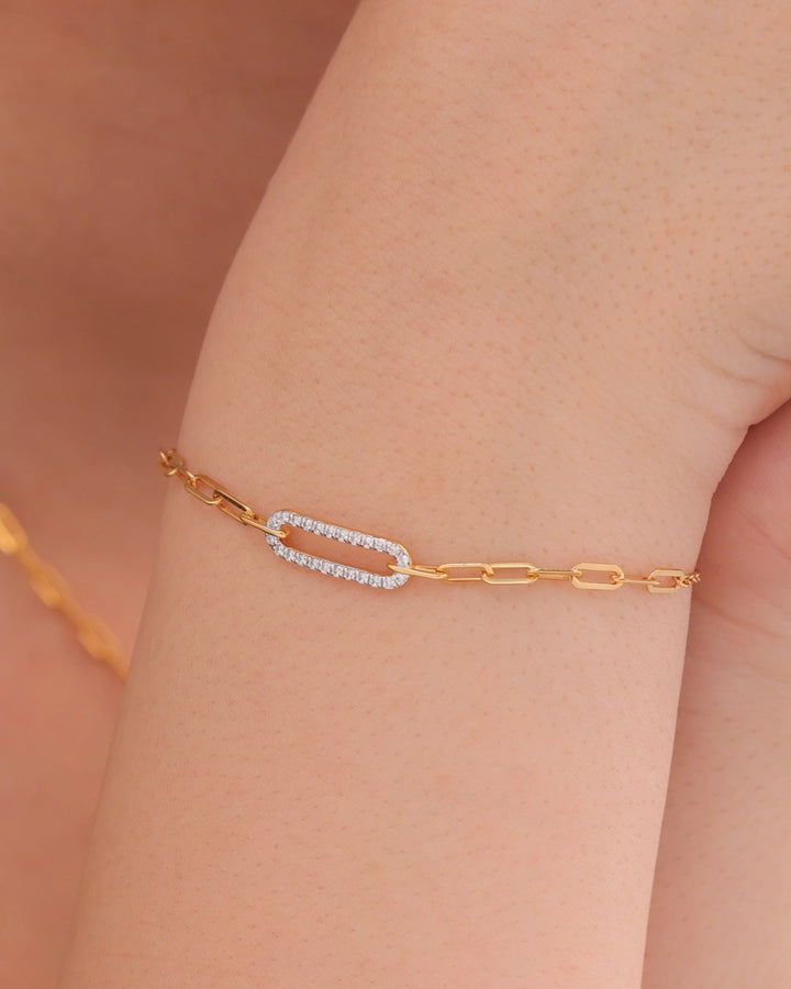 Statement Link Bracelet