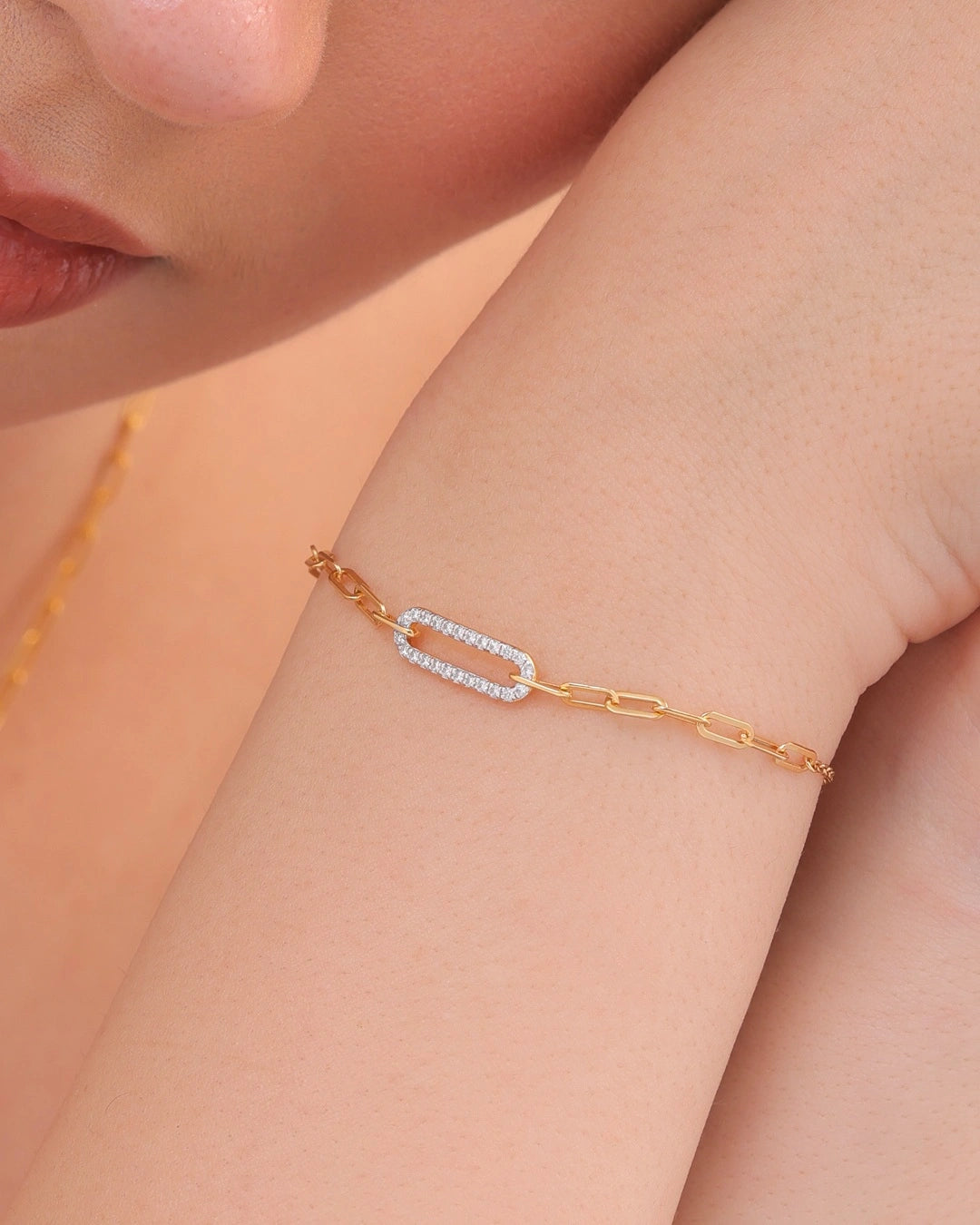 Statement Link Bracelet