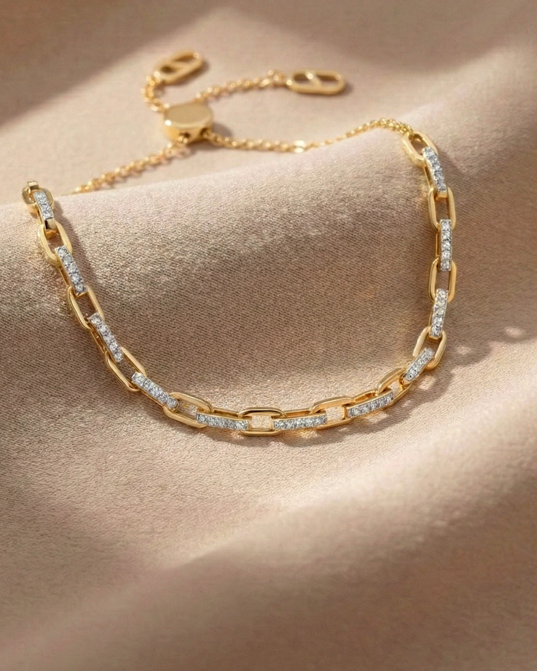 Linear Link Bracelet