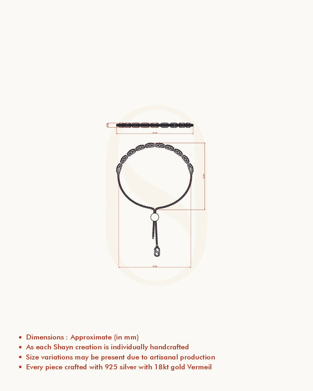 Linear Link Bracelet