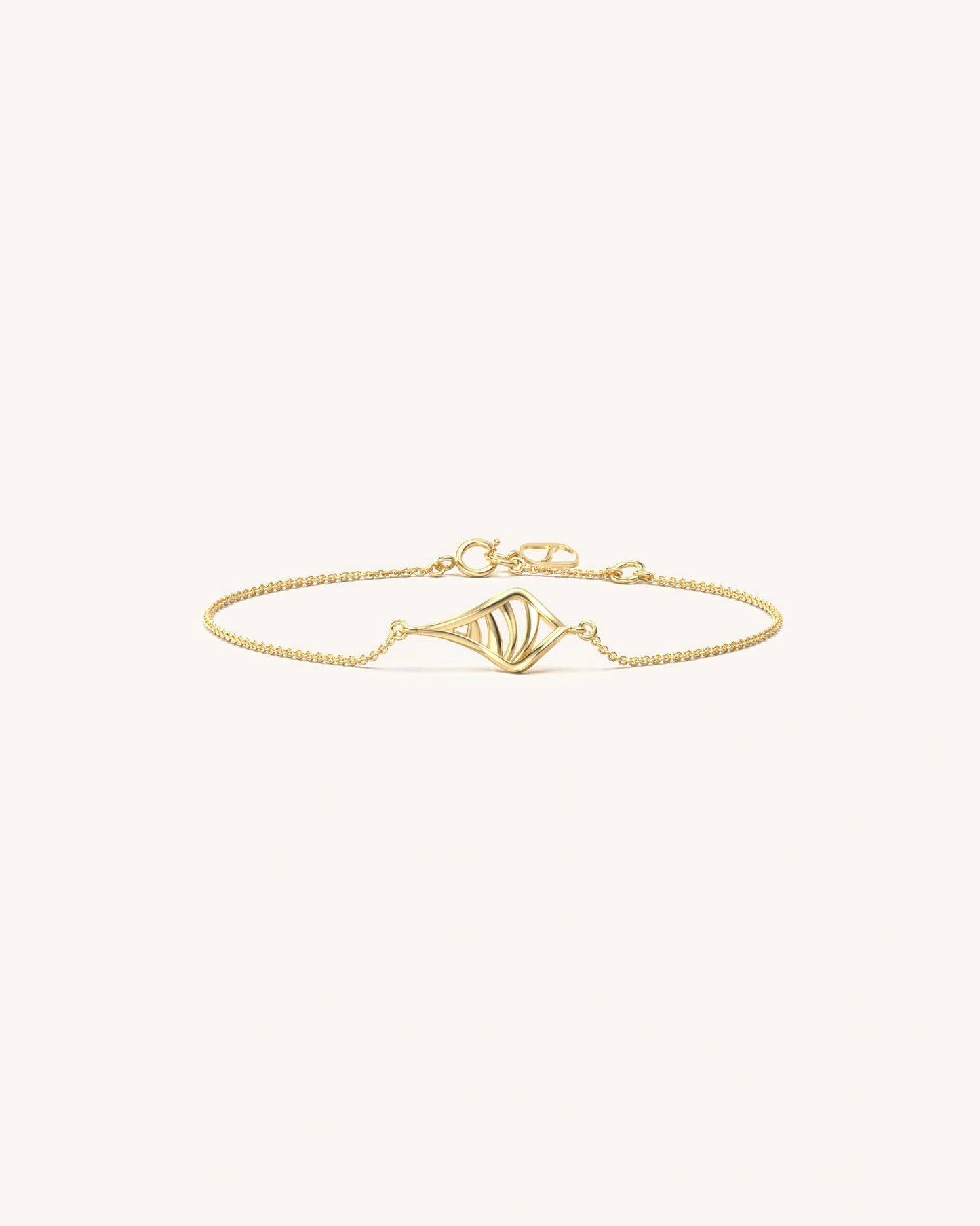 Golden Geometry Bracelet