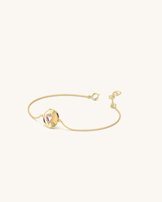 Heart Gem Bracelet