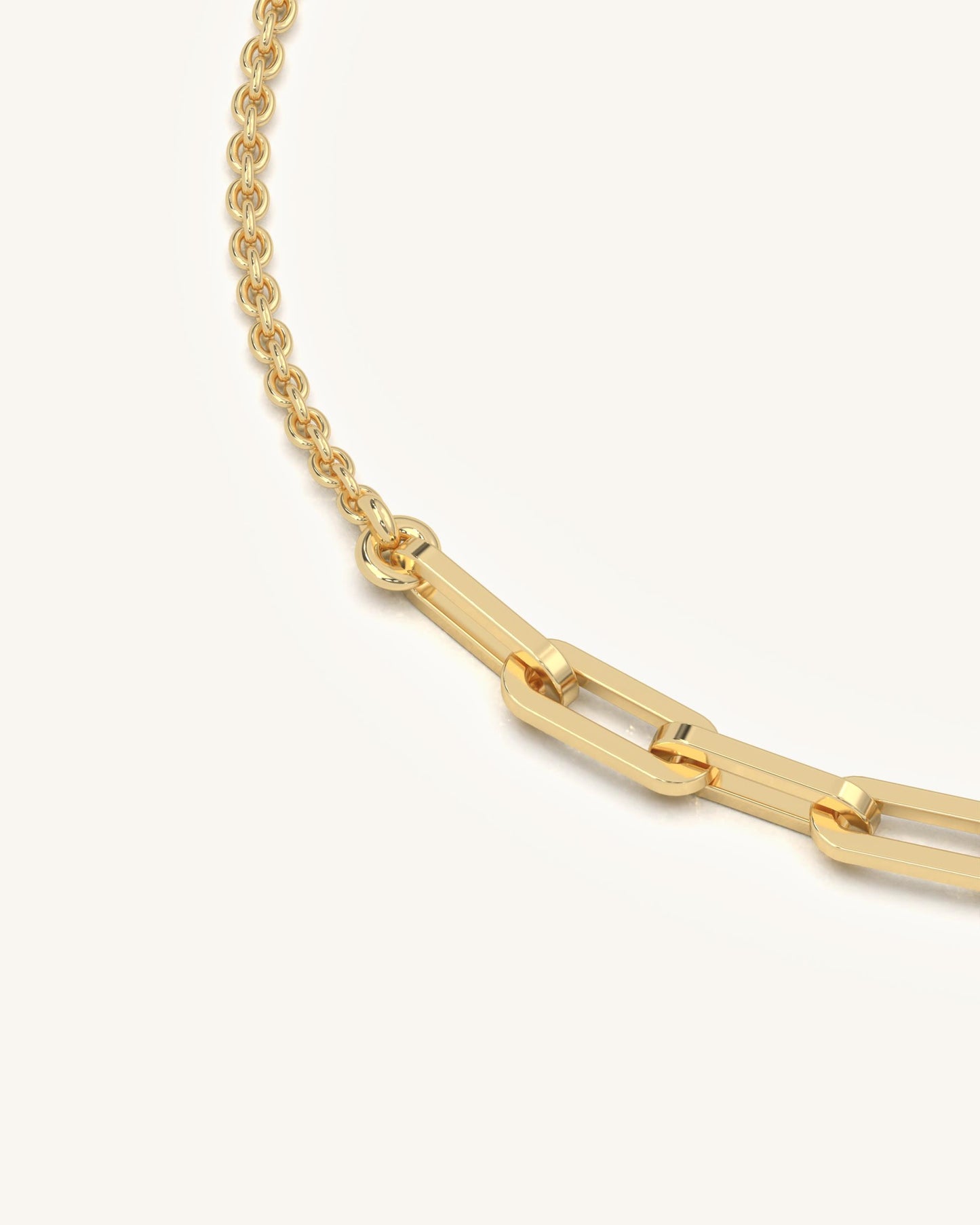 Minimal Link Chain Bracelet