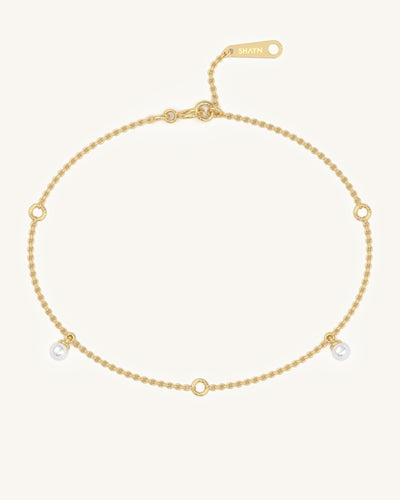 Pearl Accent Chain Bracelet