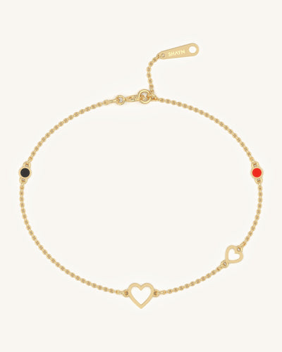 Heart Motif Bracelet