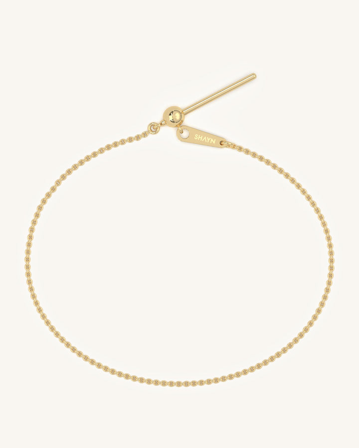 Classic Gold Chain Bracelet