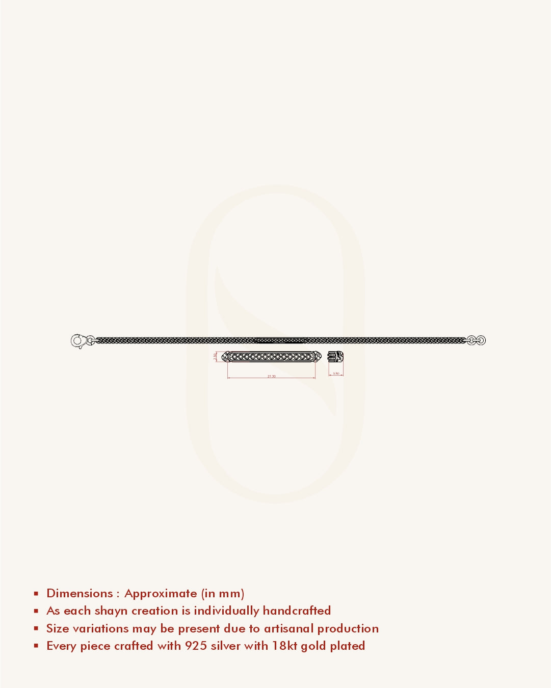 Diamond Bar Bracelet