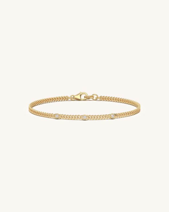 Dainty Diamond Bracelet