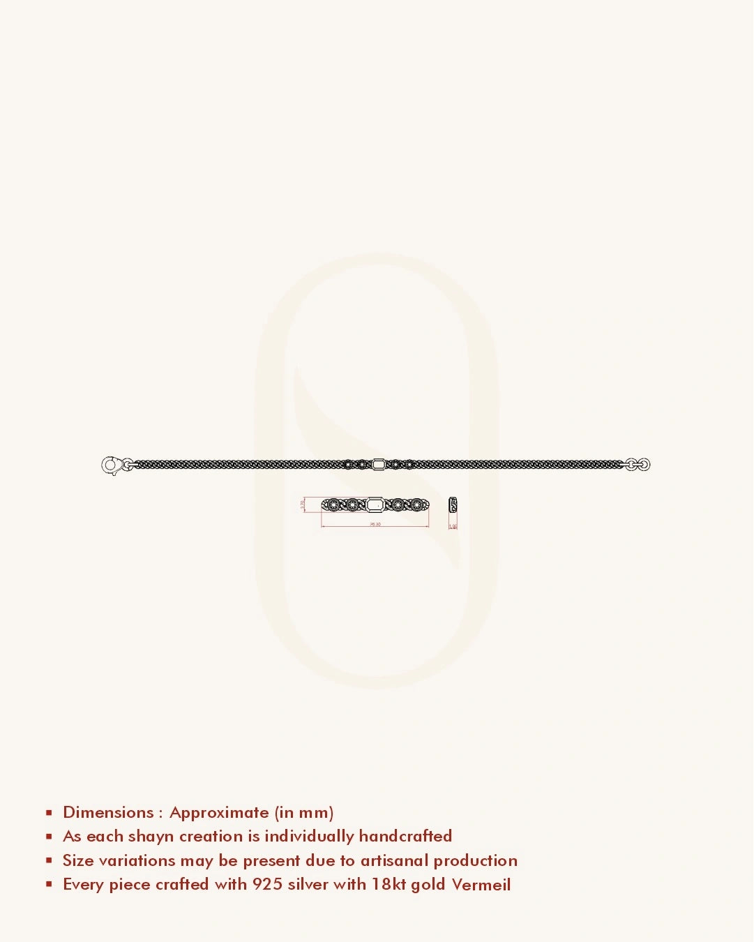 Emerald Glow Link Bracelet