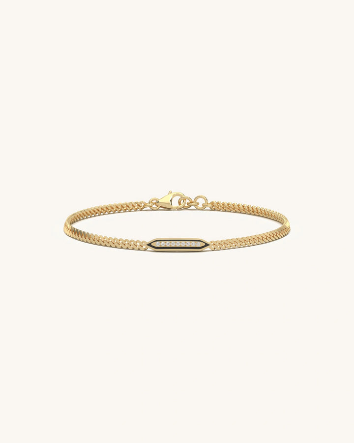 Elegant Slim Bar Bracelet