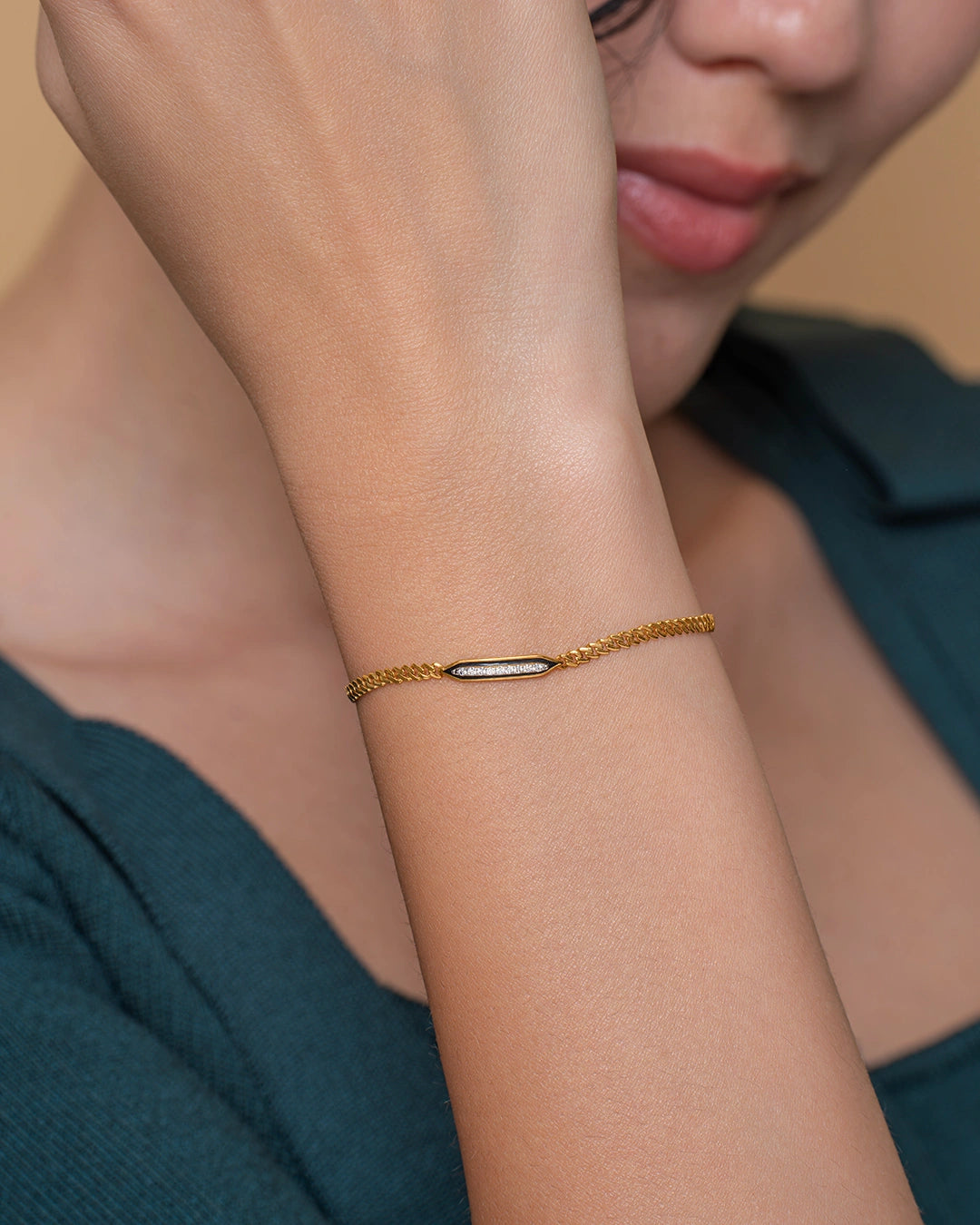 Elegant Slim Bar Bracelet