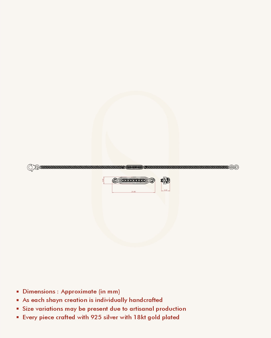 Elegant Slim Bar Bracelet