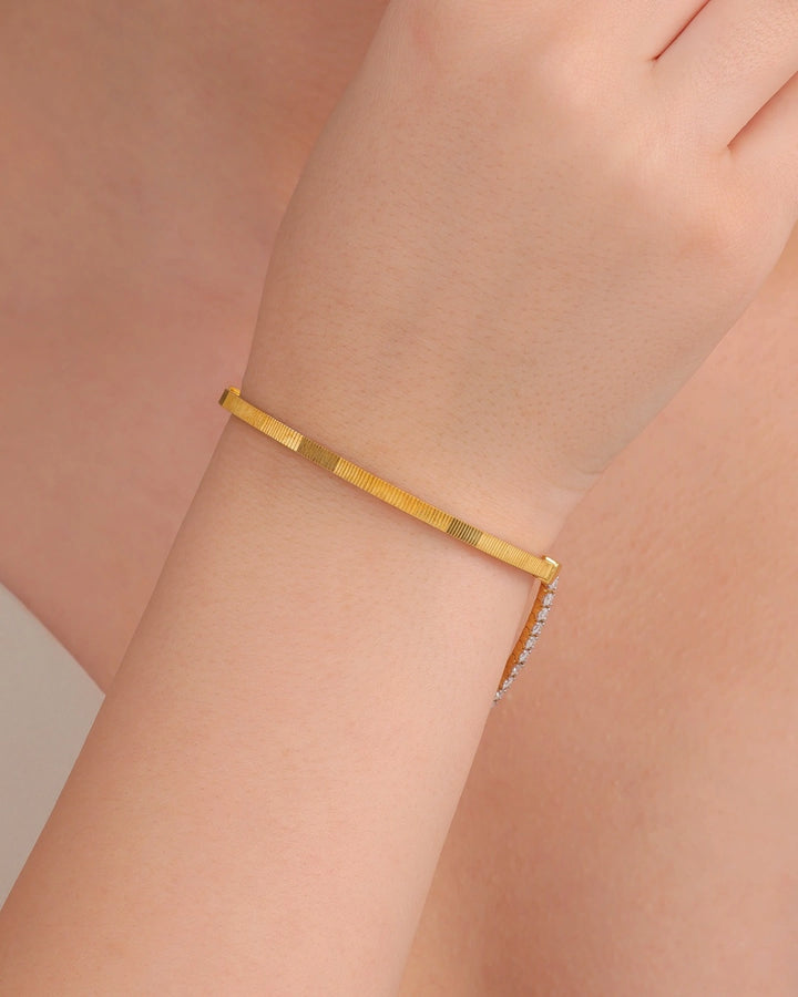 Dual-Texture Bracelet